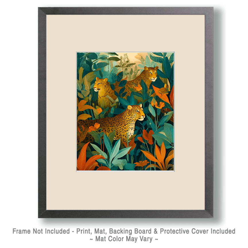 Jaguars in the Jungle Art