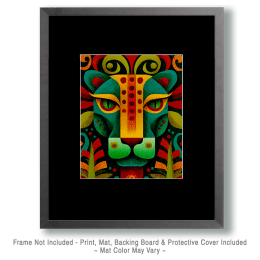 Tribal Jaguar Art