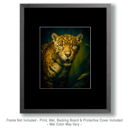 Jaguar Portrait Art