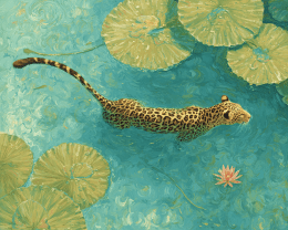 Jaguar Swimming