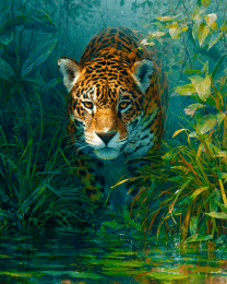 Jaguar on the Hunt