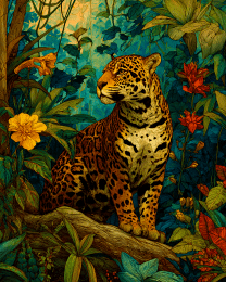 Jaguar Jungle Still-Life