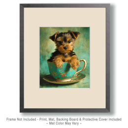 Lil Yorkshire Terrier Puppy Art