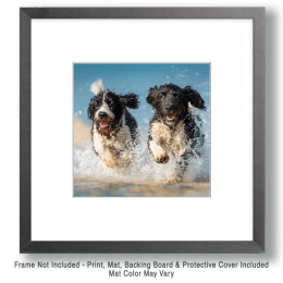 Two Porties Playing Art