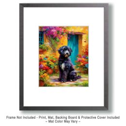 Portie in the Garden Art