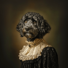 Fine Portie Lady Portrait