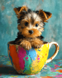 Mini Lil Yorkshire Terrier Puppy