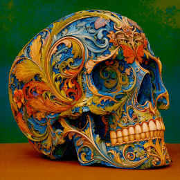 Ornate Skull