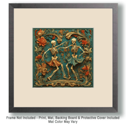 Dancing Skeleton Couple Wholesale Art