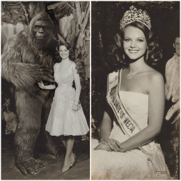 Bigfoot and Beauty Queen art print