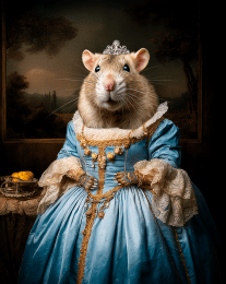 M'Lady Rat art print
