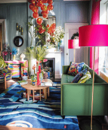 Maximalist Sexy Sitting Room art print