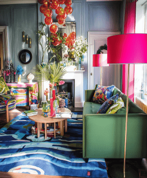 Maximalist Sexy Sitting Room art print