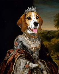 Regal Countess Beagle copy art print