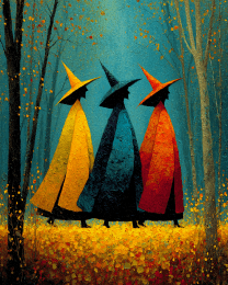 Three Witch's on a Mission