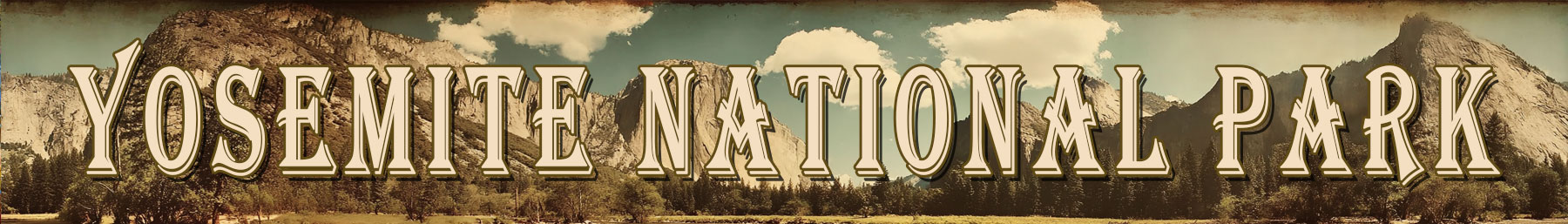 Yosemite National Park Artwork