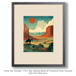 Monument Valley Cowboy Art