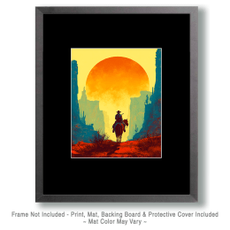 Cowboy Canyon Journey Art