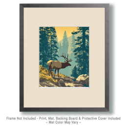 Classic Elk Art