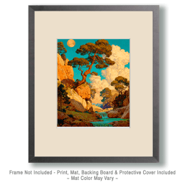 Luminesce Canyon Landscape Art