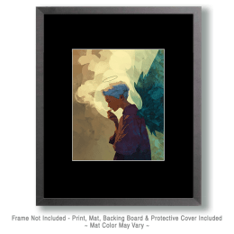 Still Smoking Angel Art