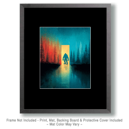 Bigfoot Door to Nowhere Art