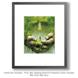 Storybook Bigfoot Spirit Art