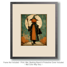 Pumpkinhead Scarecrow Art