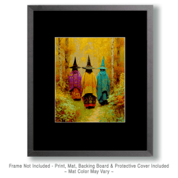 Three Witches Headed Home Art