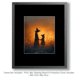 Witch Mother & Daughter Art