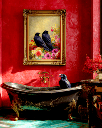 Raven in a Bathtub
