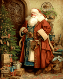 Old World Style Santa Claus