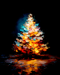 Abstract X-Mas Tree
