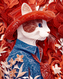 The Red Cat Cowboy