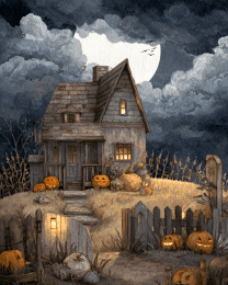 Folk Art Hallows Eve