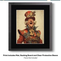 Distinguished Mad Hatter art print
