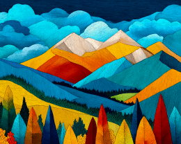 Colorful Mountains