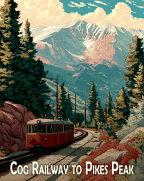 Cog Railway of Pikes Peak
