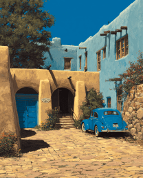 Blue Bug by Blue Adobe