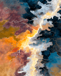 Abstract Rio Grande View