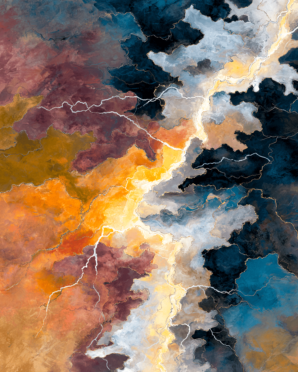 Abstract Rio Grande View