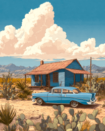 Old Vintage Desert Abode