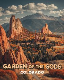 Rustic Garden of the Gods art print