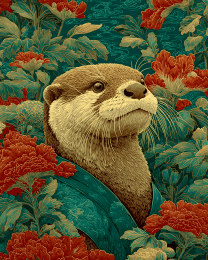 Stylized Otter
