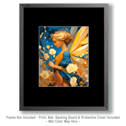 Summer Flower Fairy Art