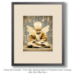 Vintage Baby Fairy Art