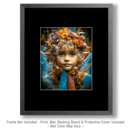 Young Boho Fairy Art