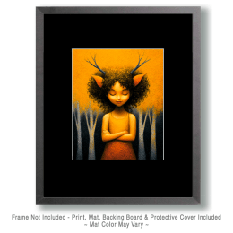 Deep Forest Autumn Fae Art