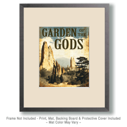 Vintage Garden of the Gods Art