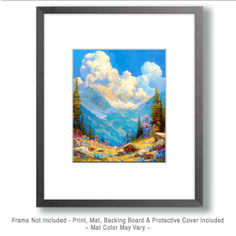 Mountain Fantasyland Art